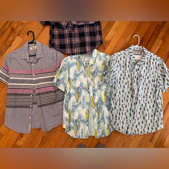 Original Penguin Other - 3 Original Penguin Light Gray Button-Up Shirt